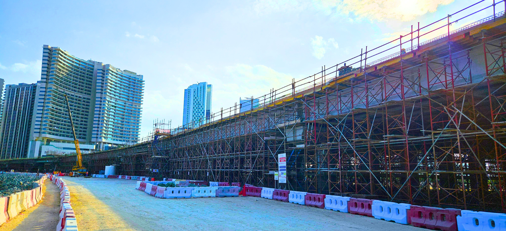 Construction of Essential Infrastructure Works Sea Bridge